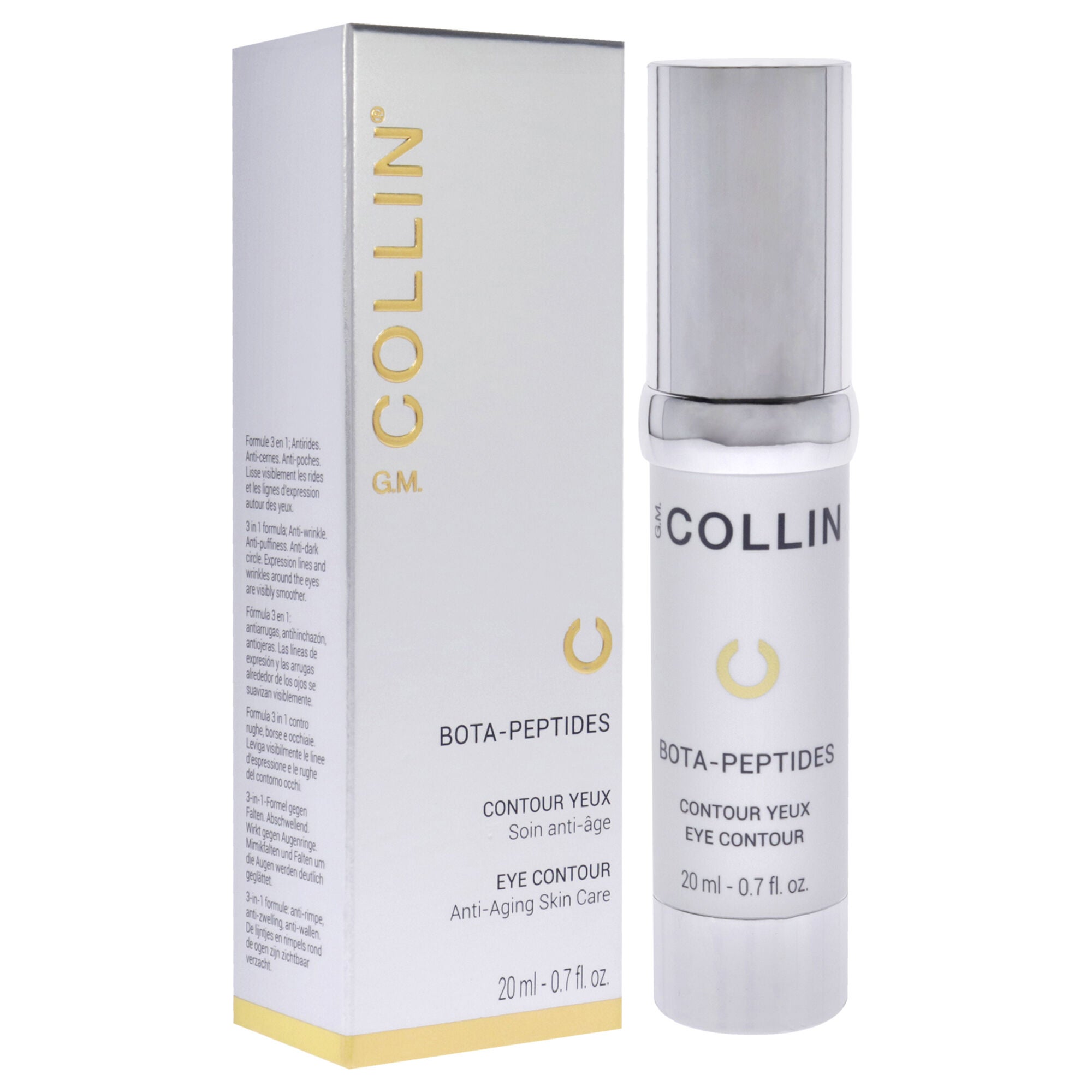 Bota-Peptide Eye Contour Cream by G.M. Collin for Unisex - 0.7 oz Cream, See Description, alternate image number 2