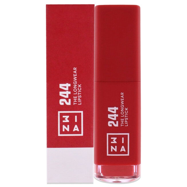 The Longwear Lipstick - 244 Red by 3INA for Women - 0.20 oz Lipstick, NA, hi-res image number null