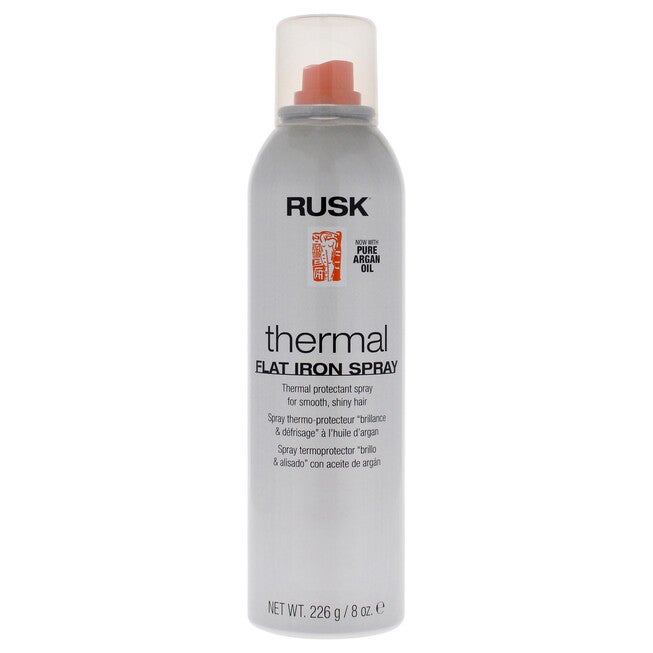 Thermal Flat Iron Spray by Rusk for Unisex - 8.8 oz Hairspray, See Description, hi-res image number 0