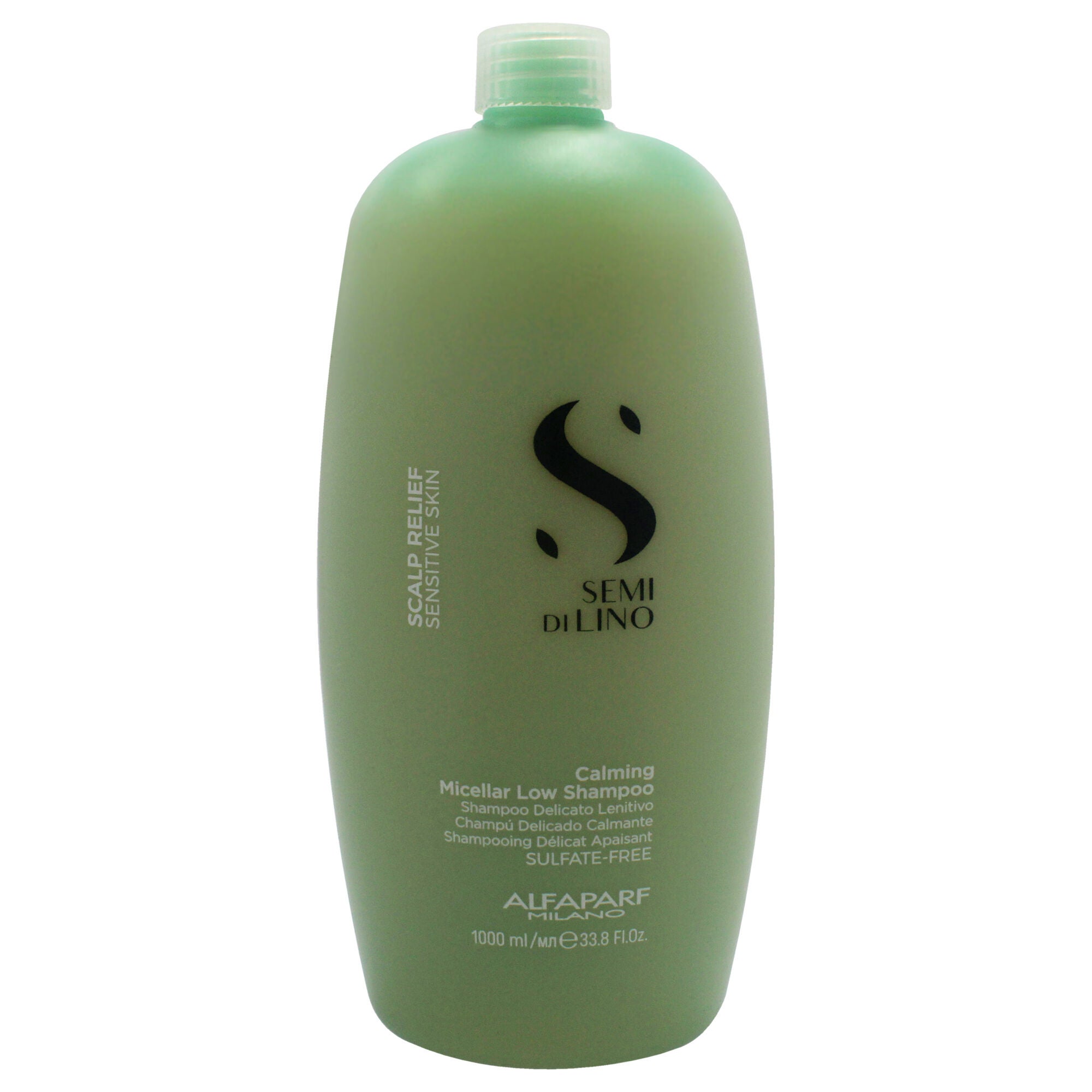 Semi Di Lino Scalp Refiel Calming Micellar Low Shampoo by Alfaparf Milano for Unisex - 33.8 oz Shampoo, See Description, hi-res image number 0