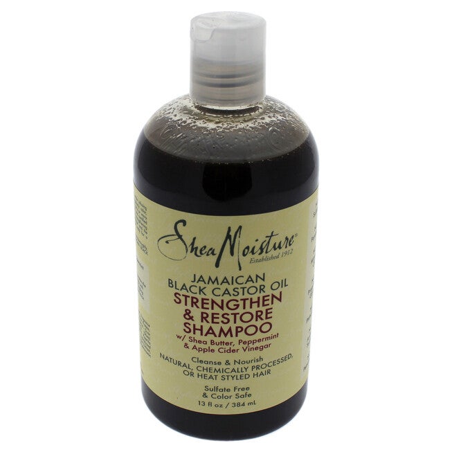 Jamaican Black Castor Oil Strengthen, Grow and Restore Shampoo by Shea Moisture for Unisex - 13 oz Shampoo, , alternate image number null