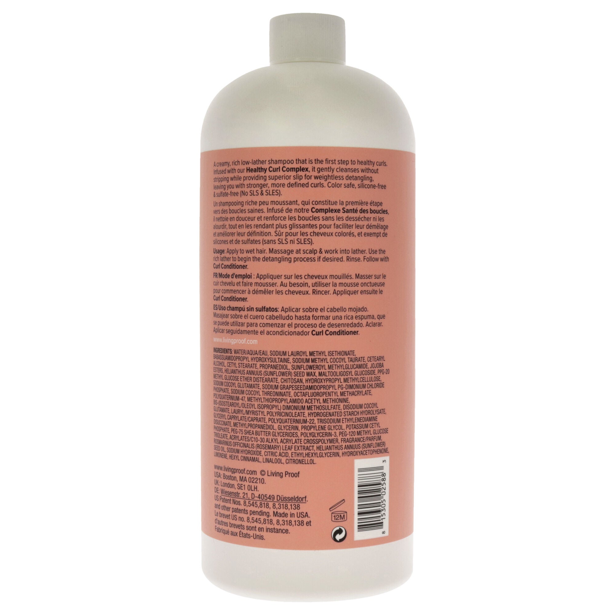 Curl Shampoo by Living Proof for Unisex - 32 oz Shampoo, , alternate image number 3