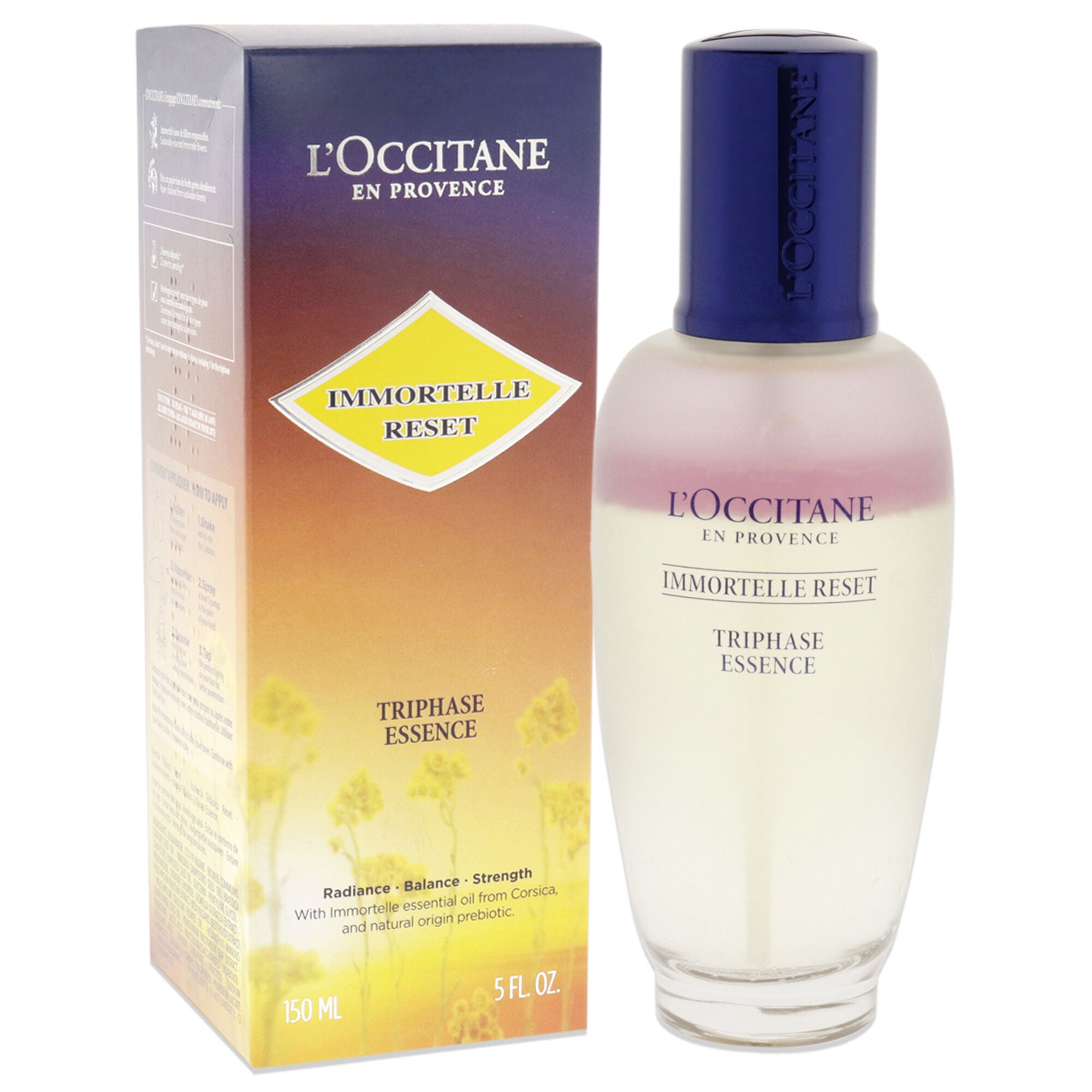 Immortelle Reset Triphase Essence by LOccitane for Women - 5 oz Essence, See Description, alternate image number 2