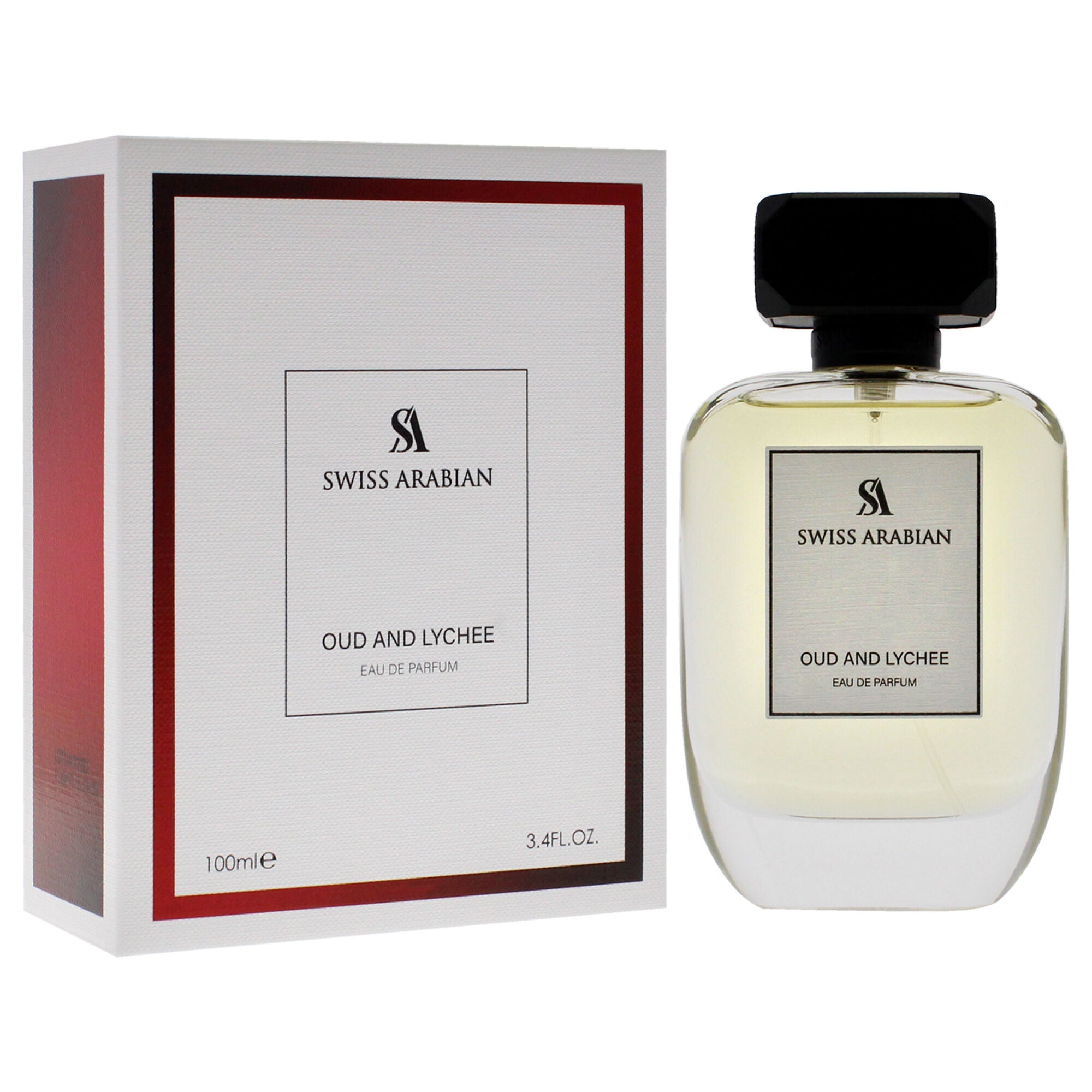 Oud And Lychee by Swiss Arabian for Unisex - 3.4 oz EDP Spray, See Description, alternate image number 2