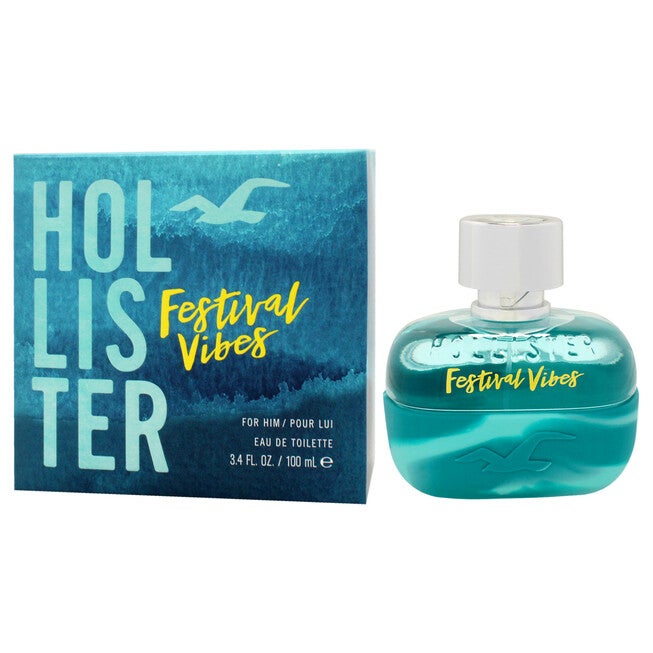 Festival Vibes by Hollister for Men - 3.4 oz EDT Spray, See Description, alternate image number 3
