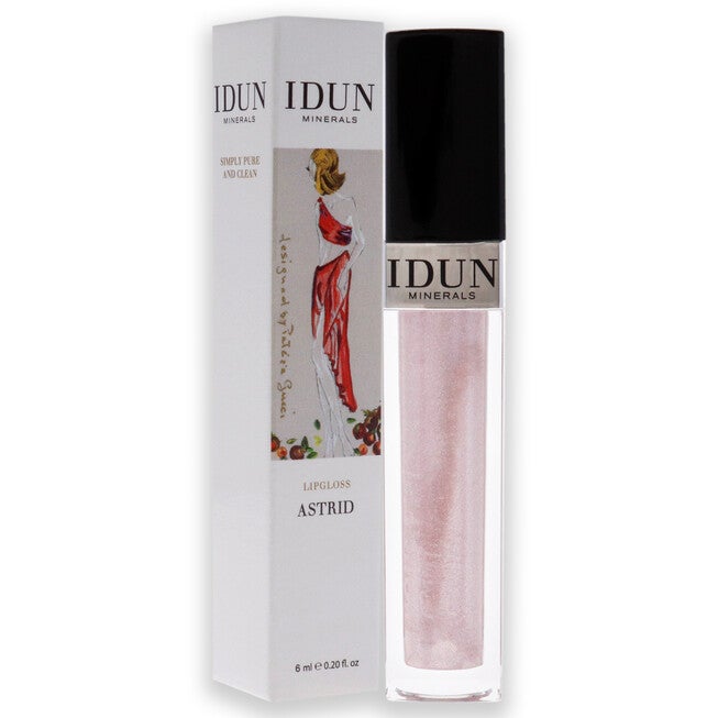 Lipgloss - 001 Astrid by Idun Minerals for Women - 0.2 oz Lip Gloss, , alternate image number 6