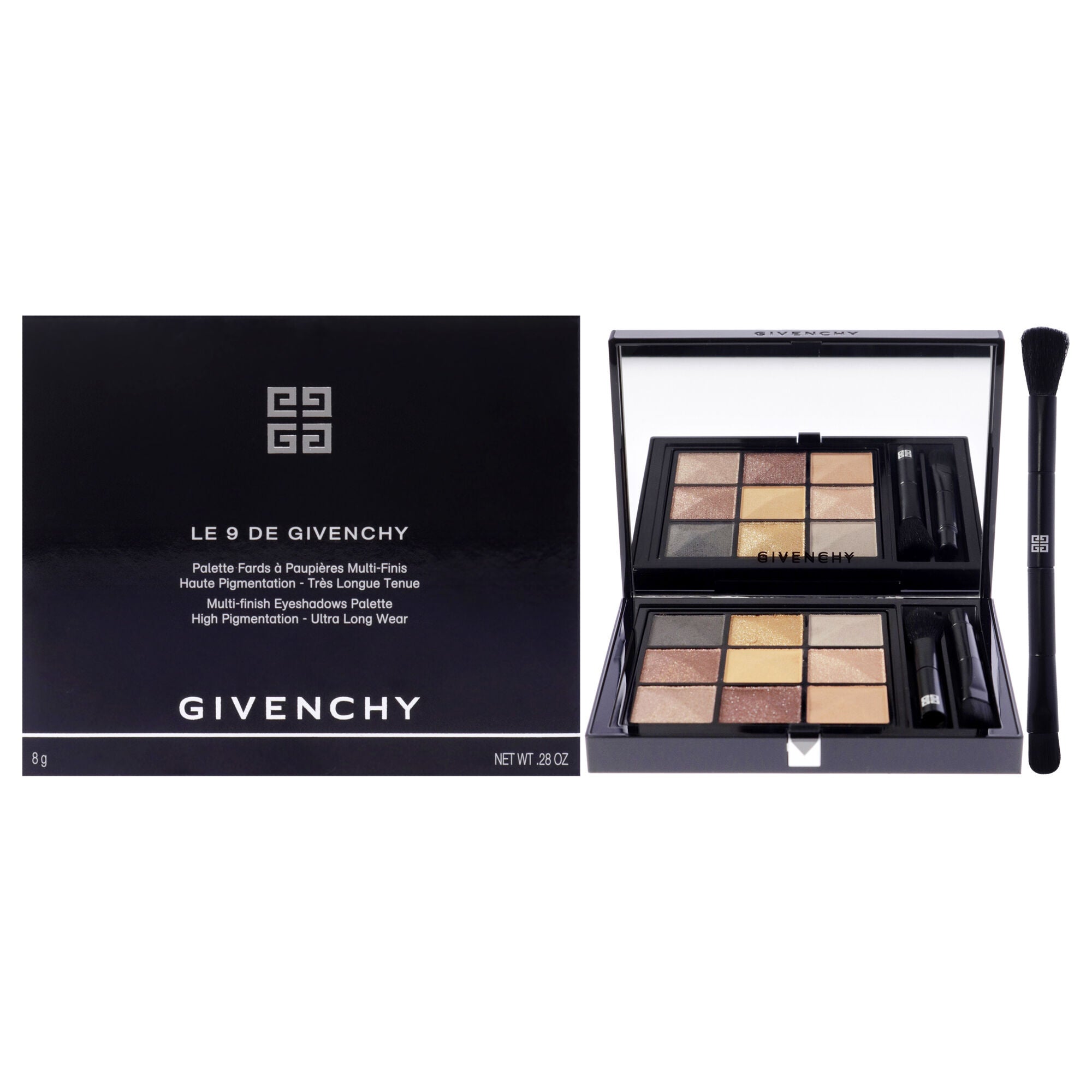 The 9 of Givenchy - 9.08 by Givenchy for Women - 0.28 oz Palette, See Description, hi-res image number 0