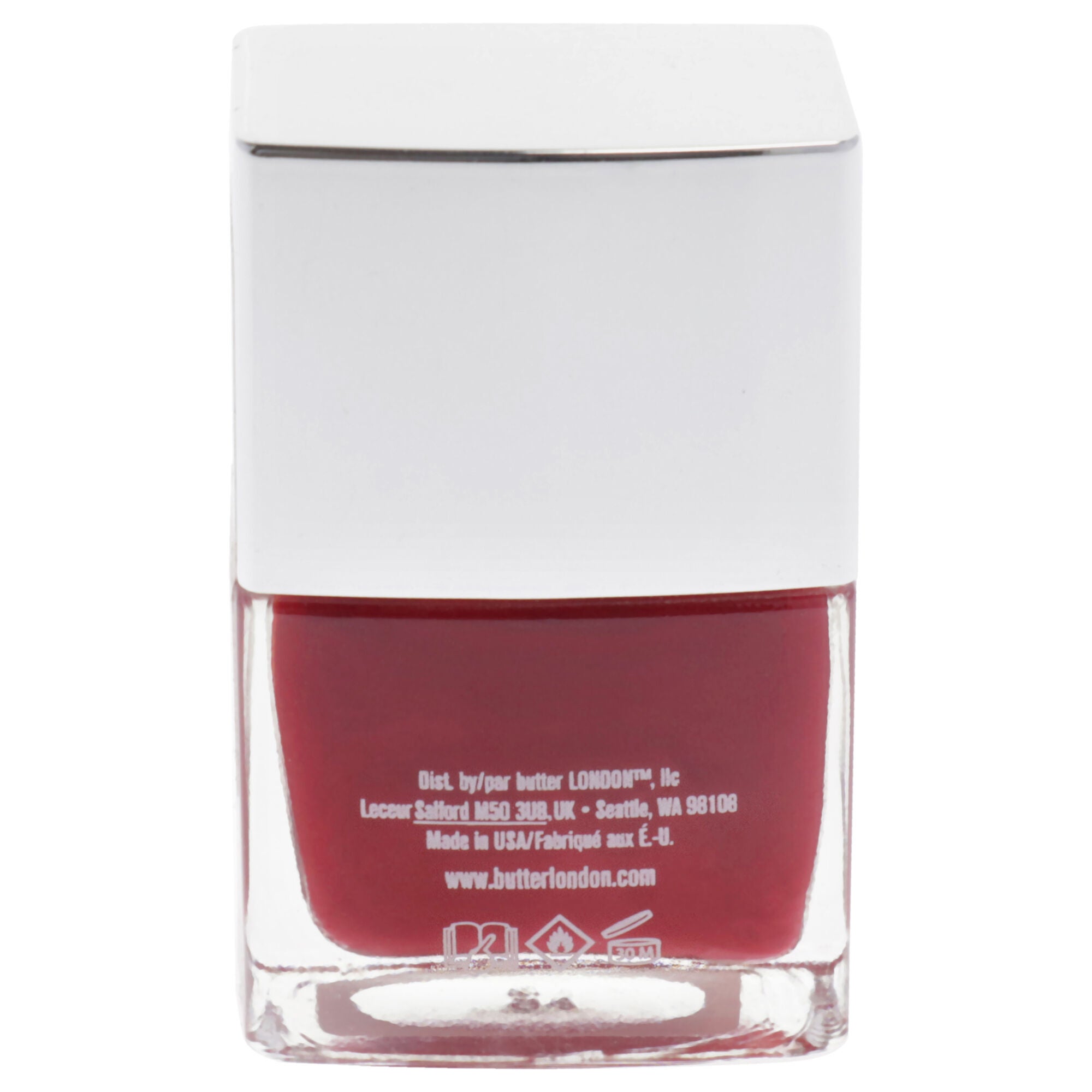 Patent Shine 10X Nail Lacquer - Her Majestys Red by Butter London for Women - 0.4 oz Nail Polish (Tester), See Description, alternate image number 1