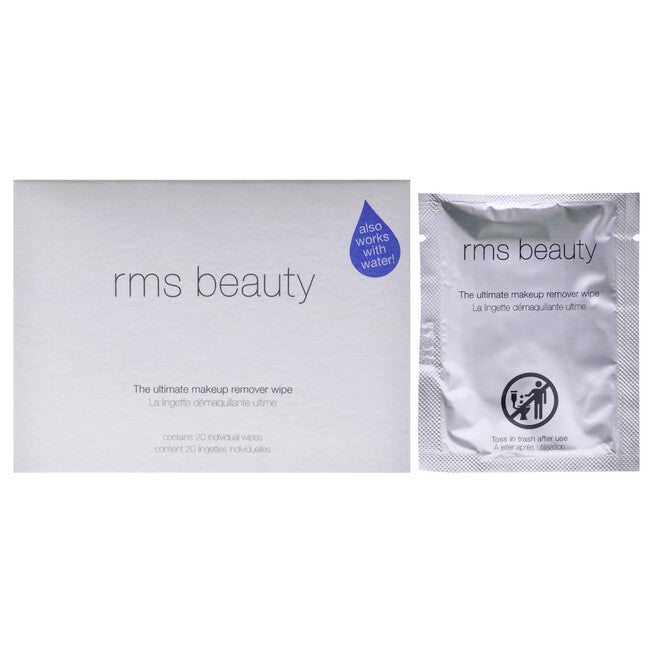 The Ultimate Makeup Remover by RMS Beauty for Women - 20 Count Wipes, , alternate image number null