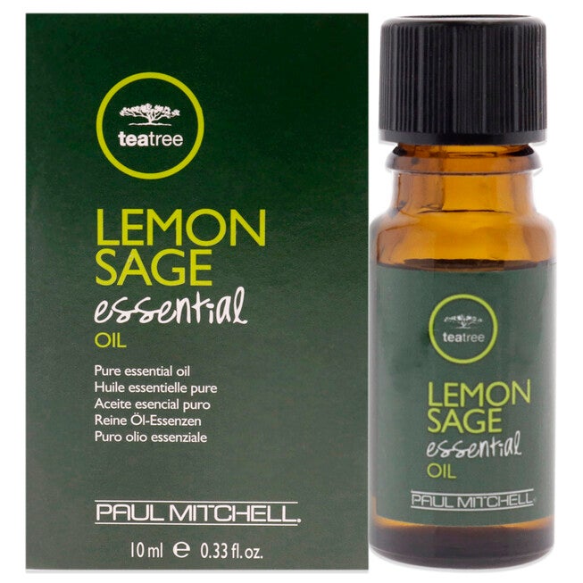 Tea Tree Essential Oil - Lemon Sage by Paul Mitchell for Unisex - 0.33 oz Oil, NA, hi-res image number null