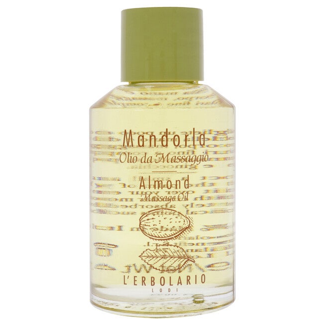 Massage Oil - Almond by LErbolario for Unisex - 4.2 oz Oil, See Description, alternate image number 4