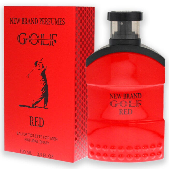 Golf Red by New Brand for Men - 3.3 oz EDT Spray, , alternate image number null