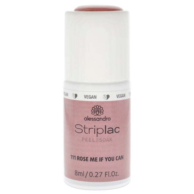 Striplac Peel or Soak - 111 Rose Me If You Can by Alessandro for Women - 0.27 oz Nail Polish, NA, hi-res image number null