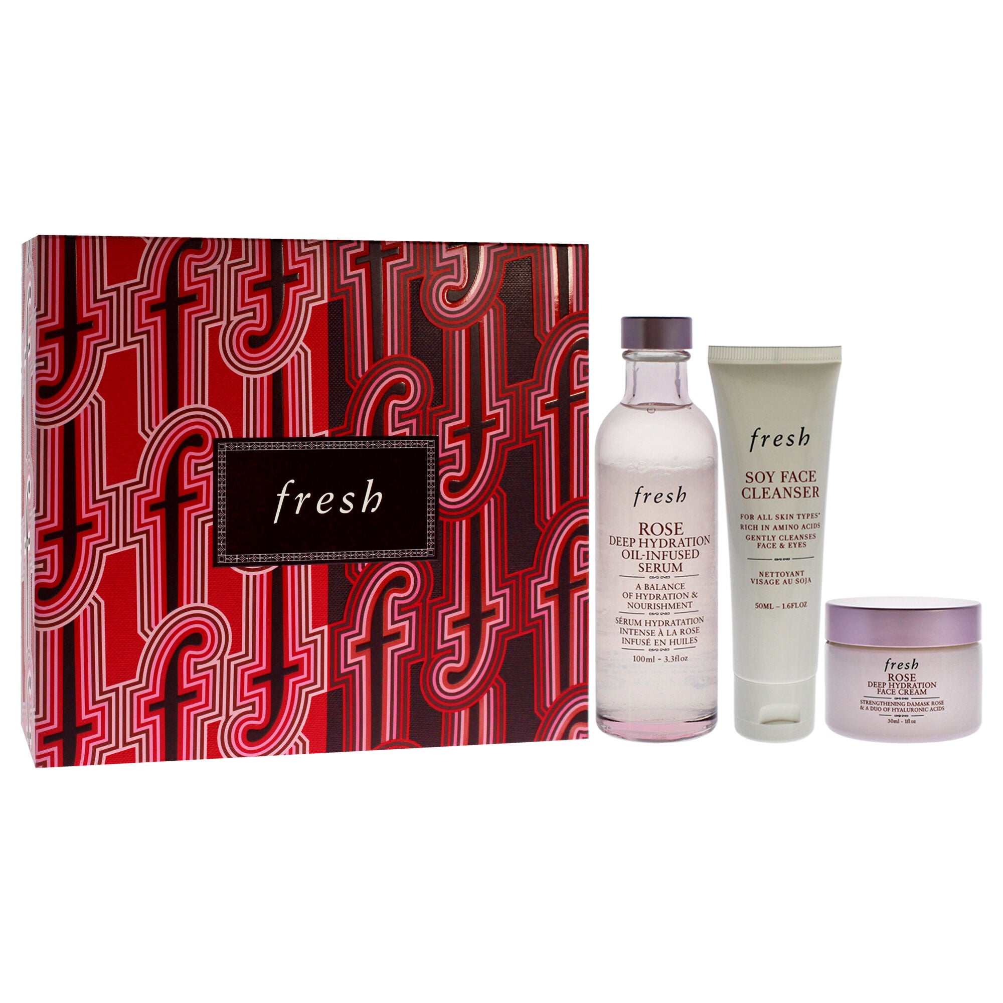 Three Step Hydration Heroes Kit by Fresh for Women - 3 Pc Set, See Description, alternate image number 2