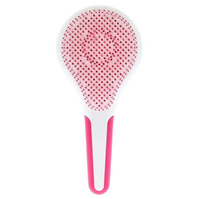 Wet and Dry Hair Detangler Fine Hair - Pink-White by Michel Mercier for Women - 1 Pc Hair Brush, See Description, alternate image number 4