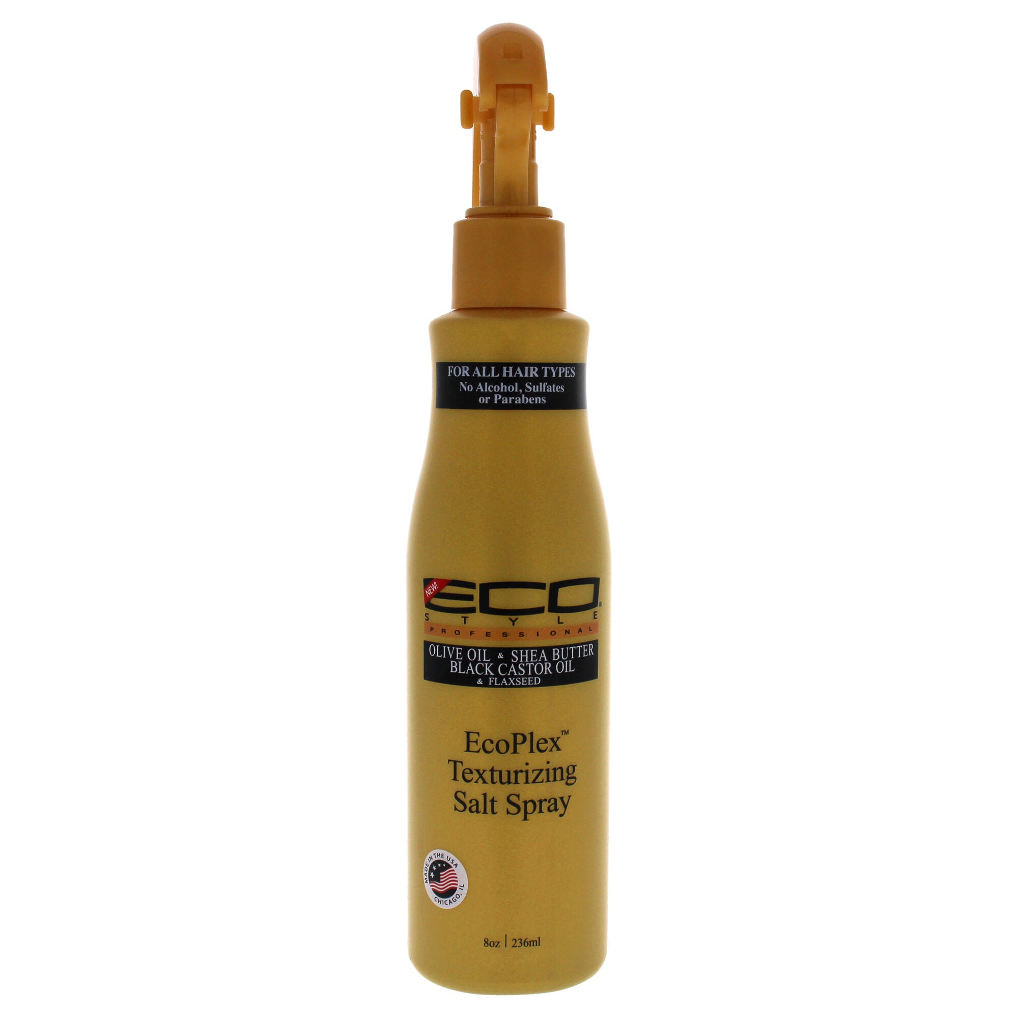 Eco Style EcoPlex Texturizing Salt Spray by Ecoco for Unisex - 8 oz Hair Spray, See Description, hi-res image number 0