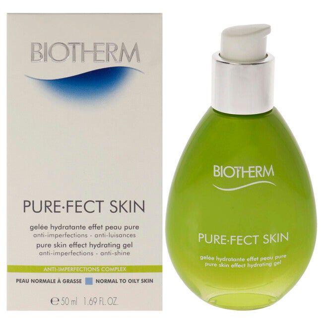 Pure-Fect Skin Pure Skin Effect Hydrating Gel - Normal to Oily Skin by Biotherm for Unisex - 1.69 oz Gel, NA, hi-res image number null