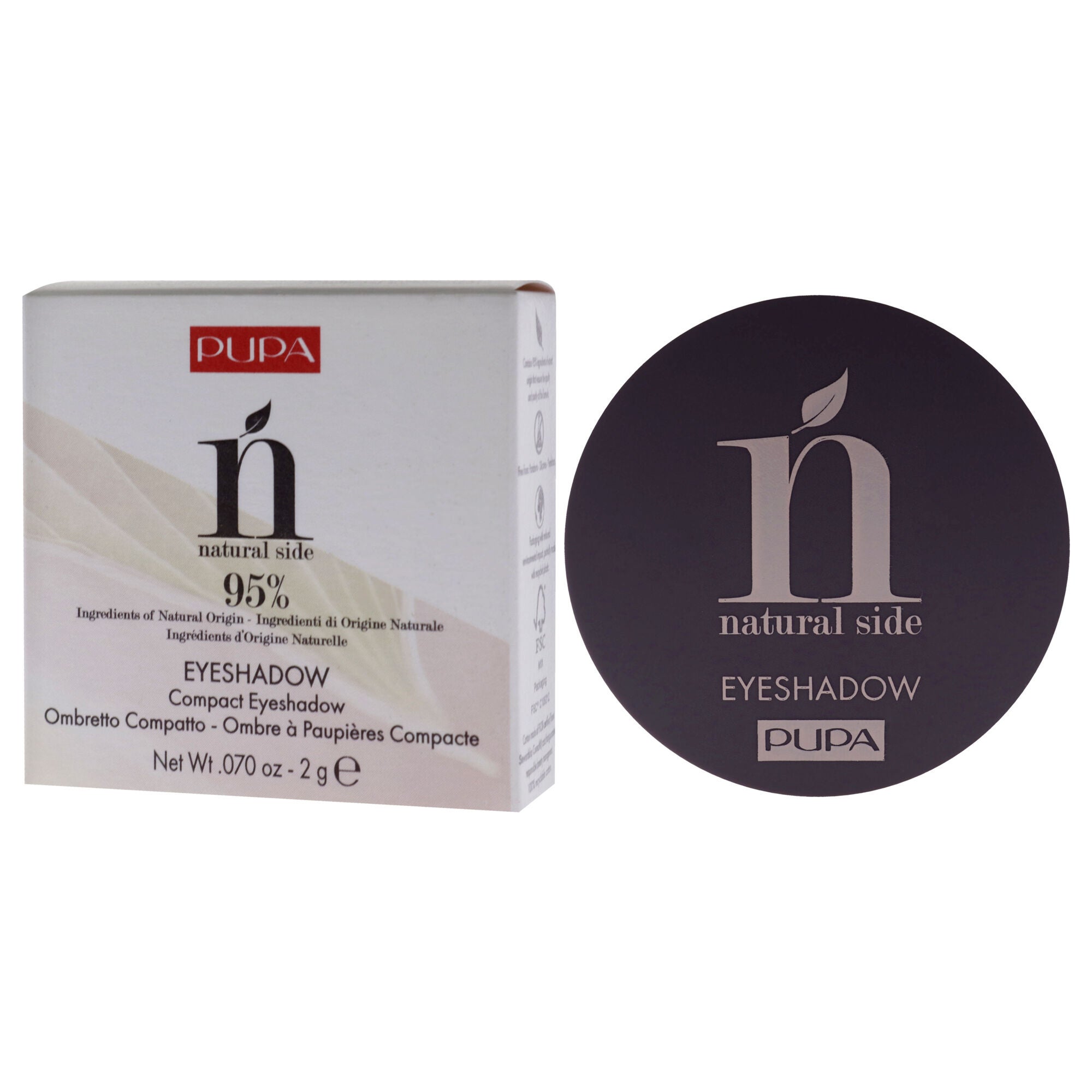 Natural Side Compact Eyeshadow - 006 Golden Rose by Pupa Milano for Women - 0.07 oz Eye Shadow, See Description, alternate image number 2