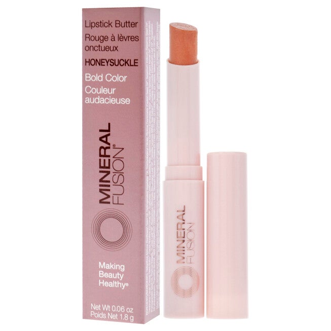 Lipstick Butter - Honeysuckle by Mineral Fusion for Women - 0.06 oz Lipstick, NA, alternate image number null
