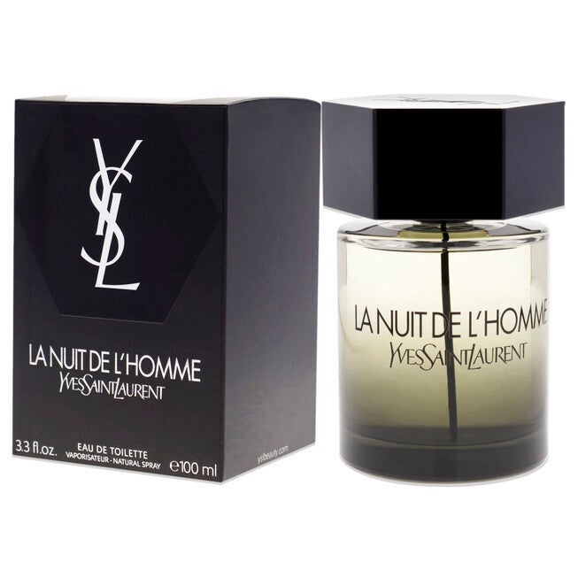 La Nuit De LHomme by Yves Saint Laurent for Men - 3.3 oz EDT Spray, NA, alternate image number null