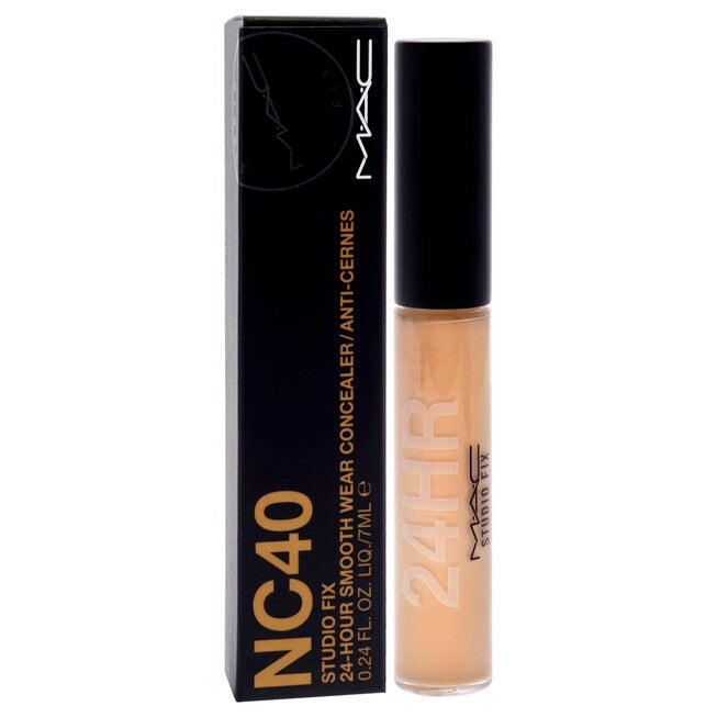 Studio Fix 24-Hour Smooth Wear Concealer - NC40 by MAC for Women - 0.24 oz Concealer, NA, alternate image number null