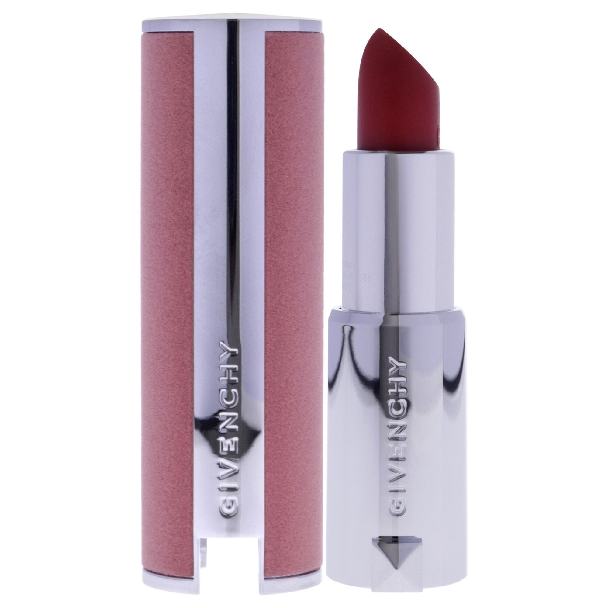 Le Rouge Sheer Velvet Matte Lipstick - 36 L Interdit by Givenchy for Women - 0.12 oz Lipstick, , alternate image number 5