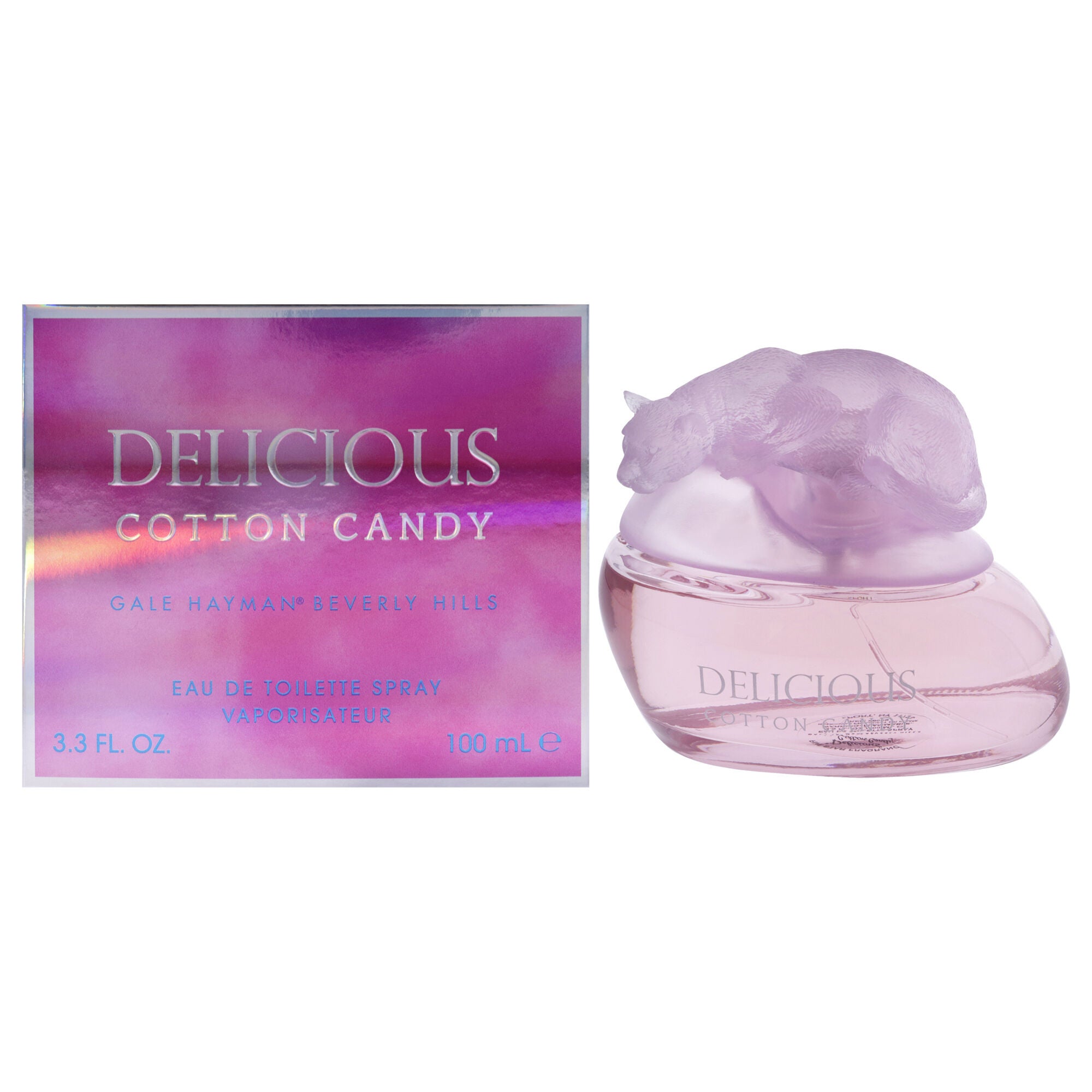 Delicious Cotton Candy by Gale Hayman for Women - 3.3 oz EDT Spray, See Description, hi-res image number 0