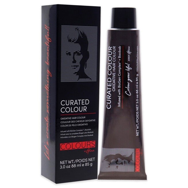 Curated Colour - 6.43-6CG Dark Coppery Golden Blonde by Colours By Gina for Unisex - 3 oz Hair Color, See Description, alternate image number 2
