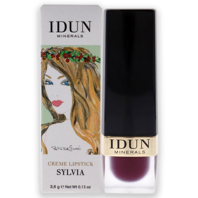 Creme Lipstick - 206 Sylvia by Idun Minerals for Women - 0.13 oz Lipstick, NA, hi-res image number null