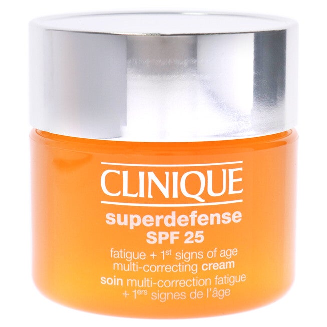 Superdefense Multi-Correcting Cream SPF 25 - Type I-II by Clinique for Unisex - 1.7 oz Cream, , alternate image number null