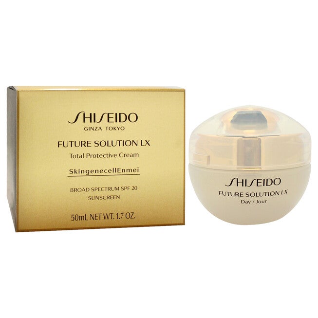 Future Solution LX Total Protective Cream SPF 20 by Shiseido for Unisex - 1.8 oz Cream, See Description, alternate image number 4
