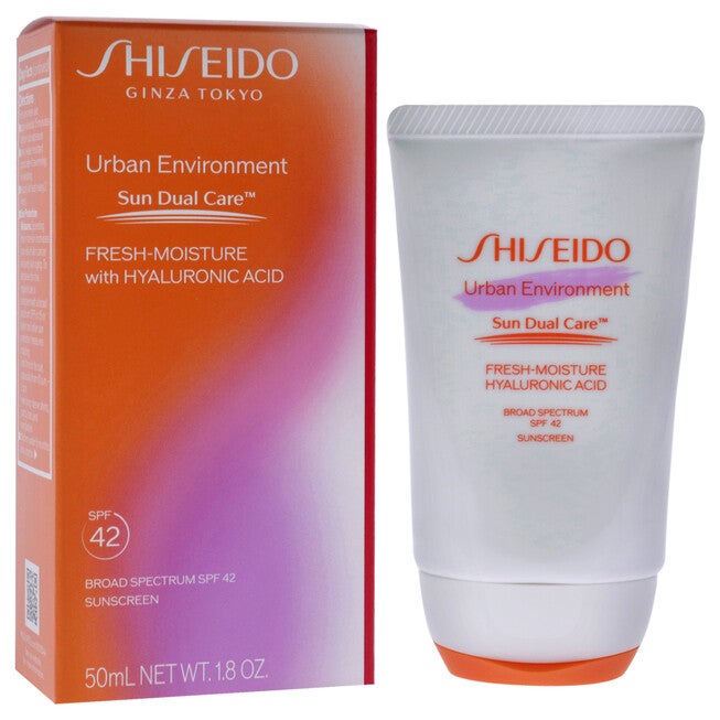 Urban Environment Fresh Moisture Sunscreen Broad-Spectrum SPF 42 by Shiseido for Unisex - 1.8 oz Sunscreen, See Description, alternate image number null