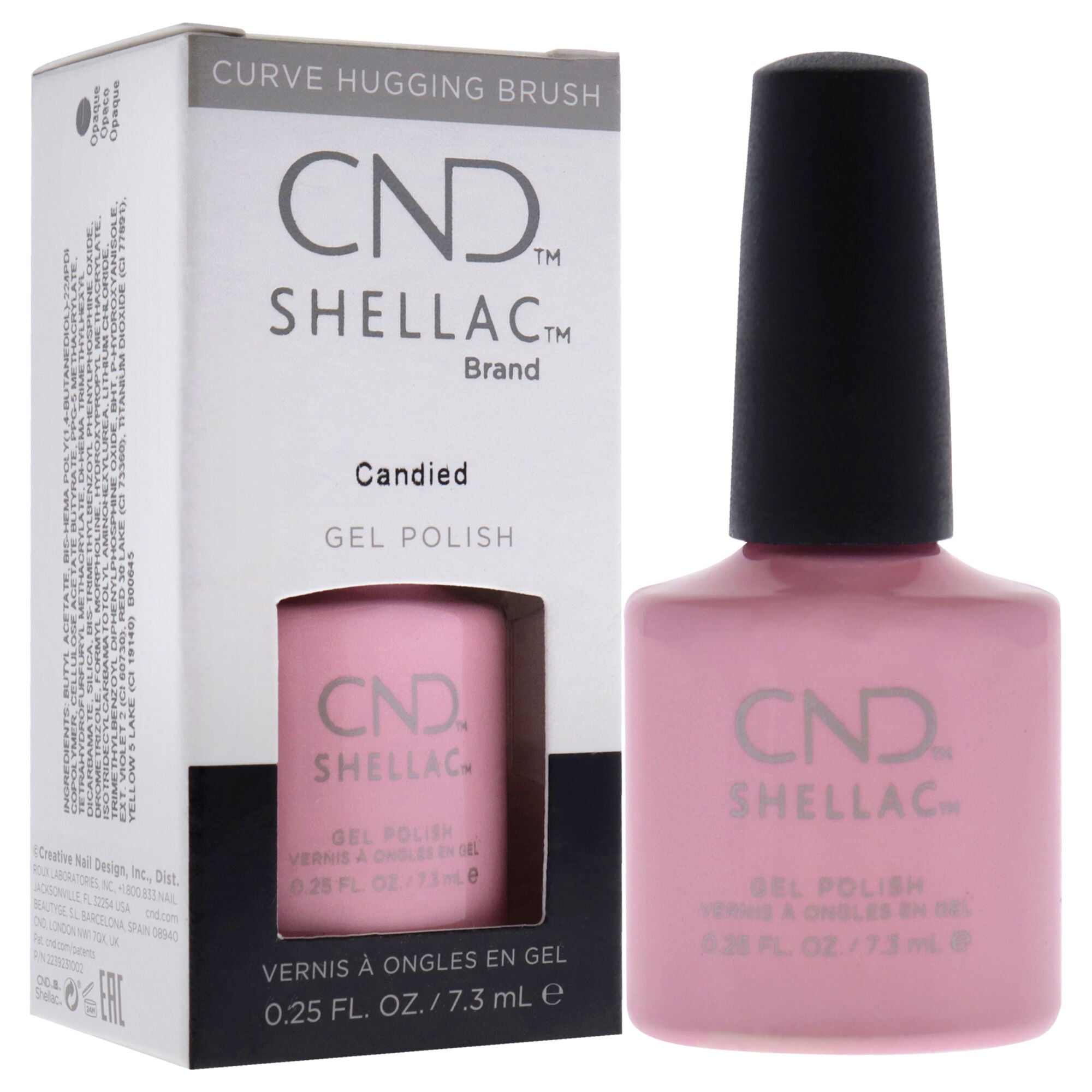 Shellac Nail Color - Candied by CND for Women - 0.25 oz Nail Polish, , alternate image number 7