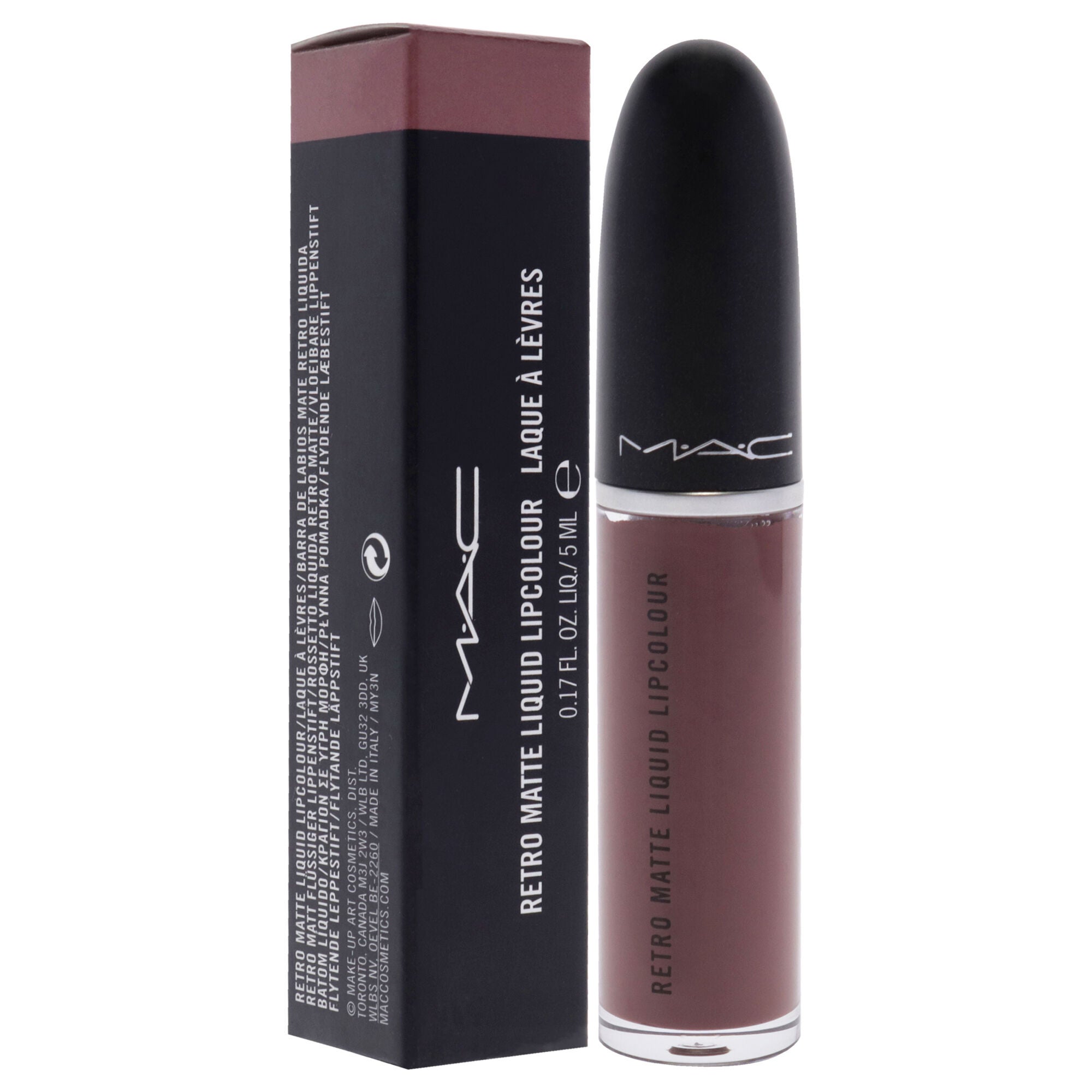 Retro Matte Liquid Lipstick - 123 Topped With Brandy by MAC for Women - 0.17 oz Lipstick, See Description, alternate image number 1