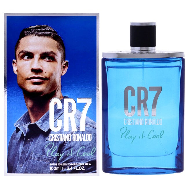 CR7 Play It Cool by Cristiano Ronaldo for Men - 3.4 oz EDT Spray, NA, hi-res image number null