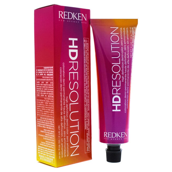 HD Resolution Haircolor - 7.03 Natural-Gold by Redken for Unisex - 2.1 oz Hair Color, NA, alternate image number null