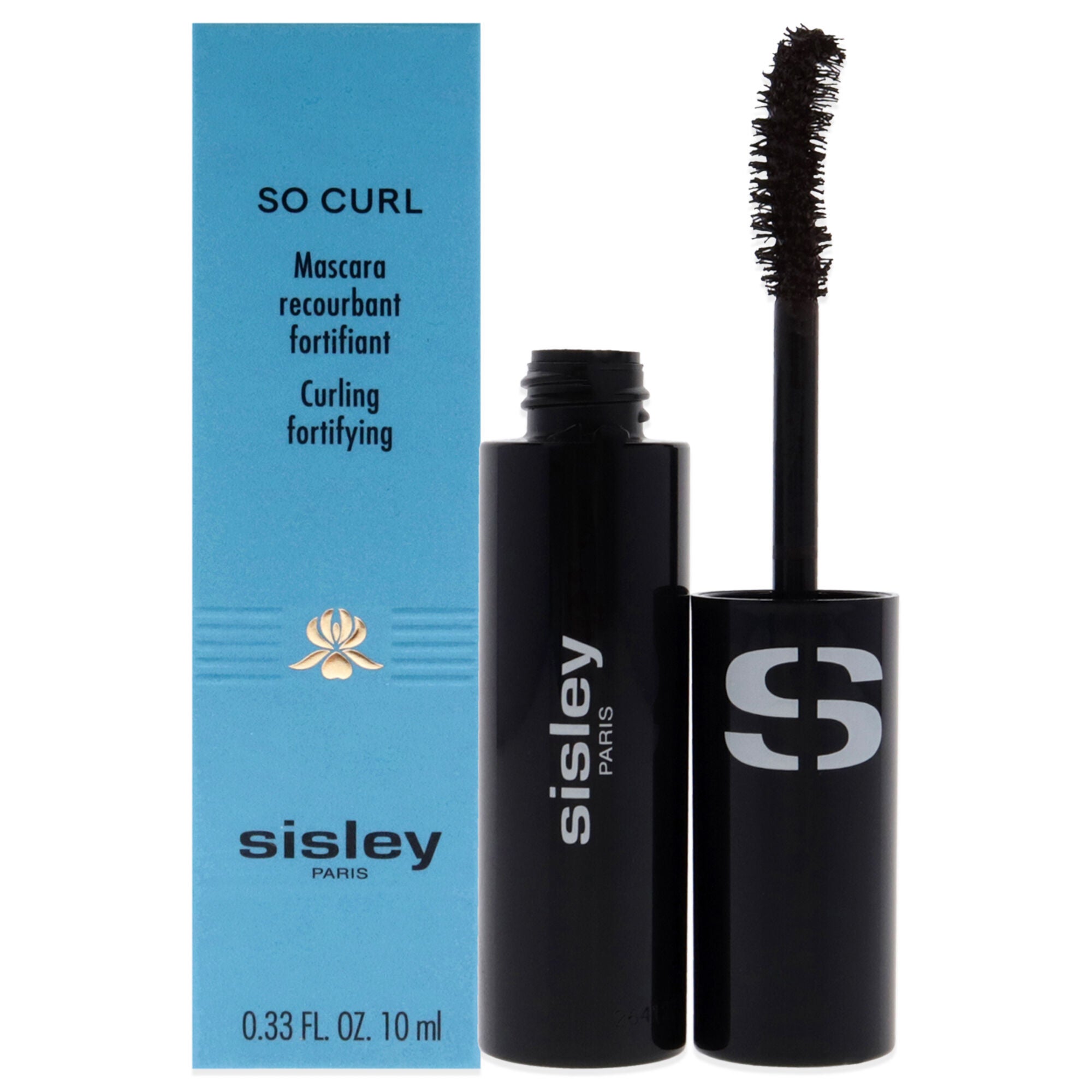 So Curl Curling Fortifying Mascara - 02 Deep Brown by Sisley for Women - 0.33 oz Mascara, See Description, hi-res image number 0
