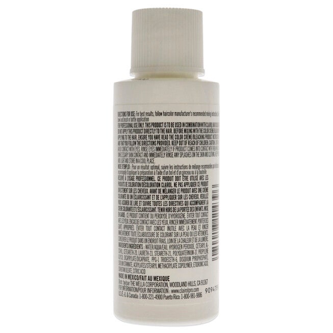 Pure White 20 Volume Creme Developer by Clairol for Unisex - 2 oz Lightener, NA, alternate image number null