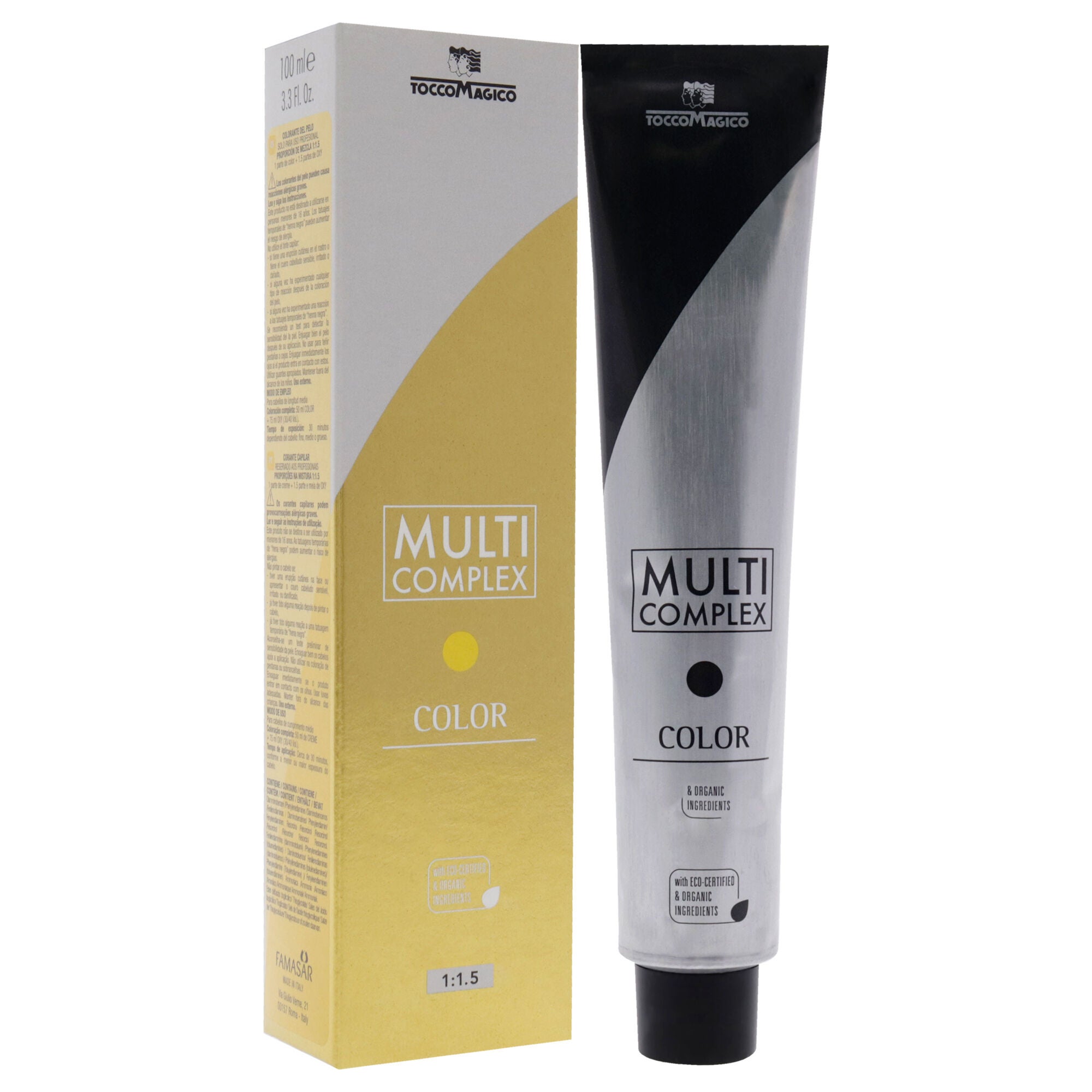 Multi Complex Permanet Hair Color - 1000 Ultra Light Blond by Tocco Magico for Unisex - 3.38 oz Hair Color, See Description, alternate image number 2