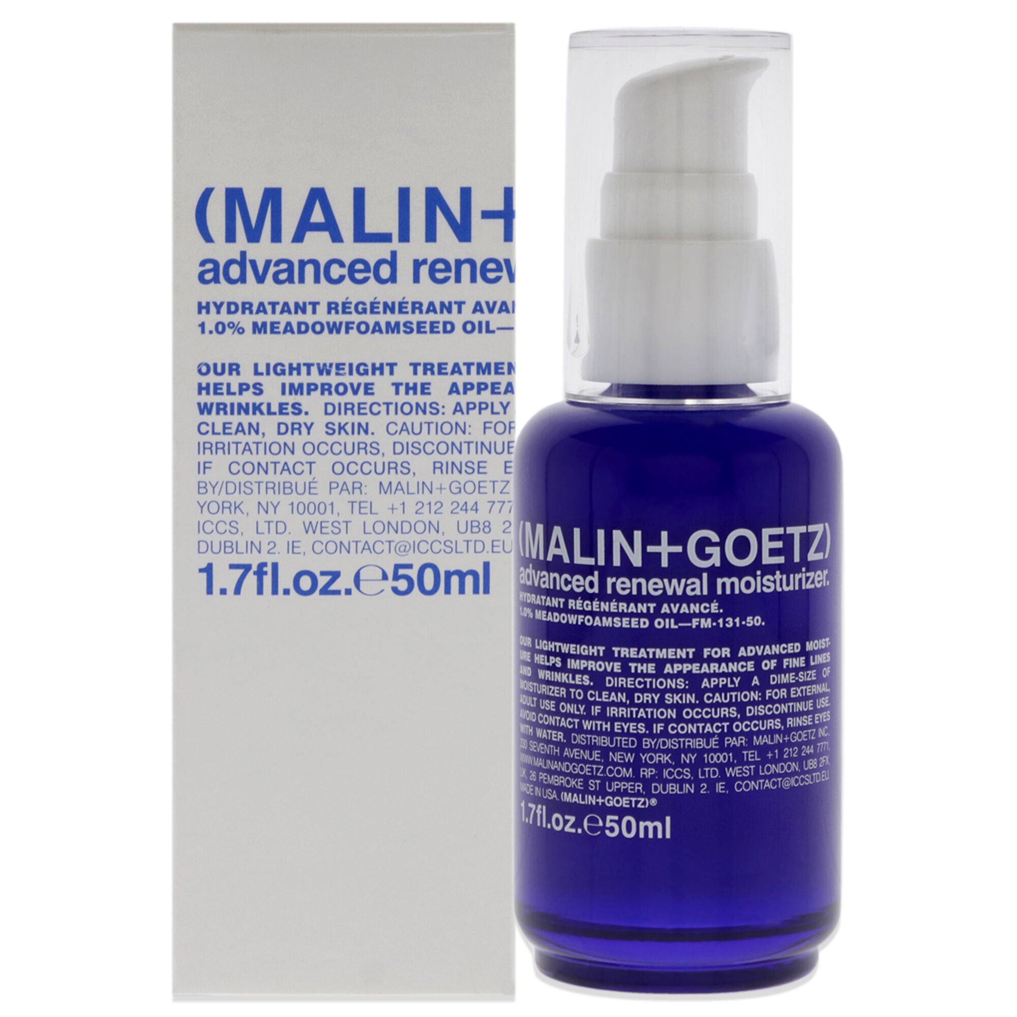 Advanced Renewal Moisturizer by Malin + Goetz for Unisex - 1.7 oz Moisturizer, See Description, hi-res image number 0