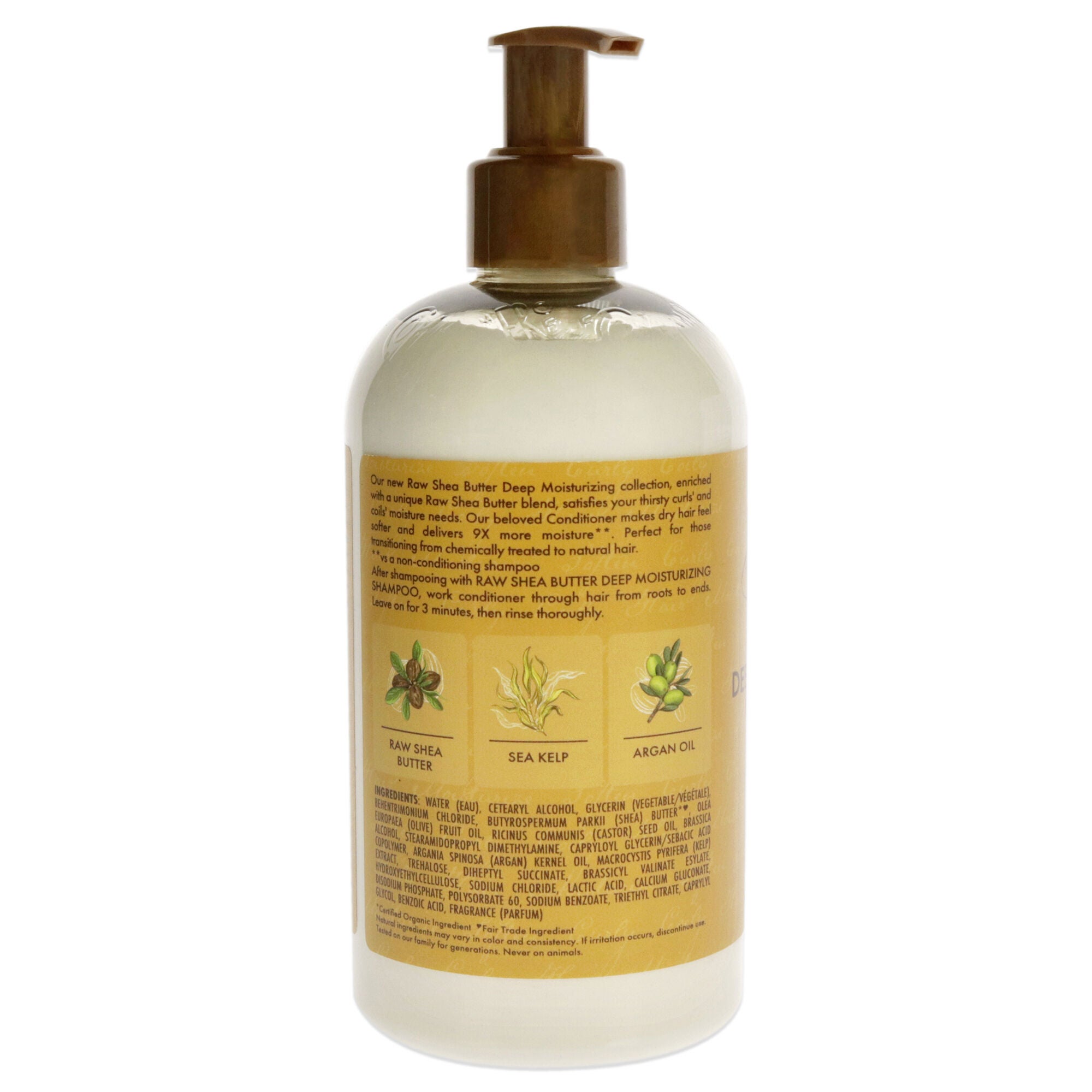 Raw Shea Butter Restorative Conditioner by Shea Moisture for Unisex - 13 oz Conditioner, See Description, alternate image number 2