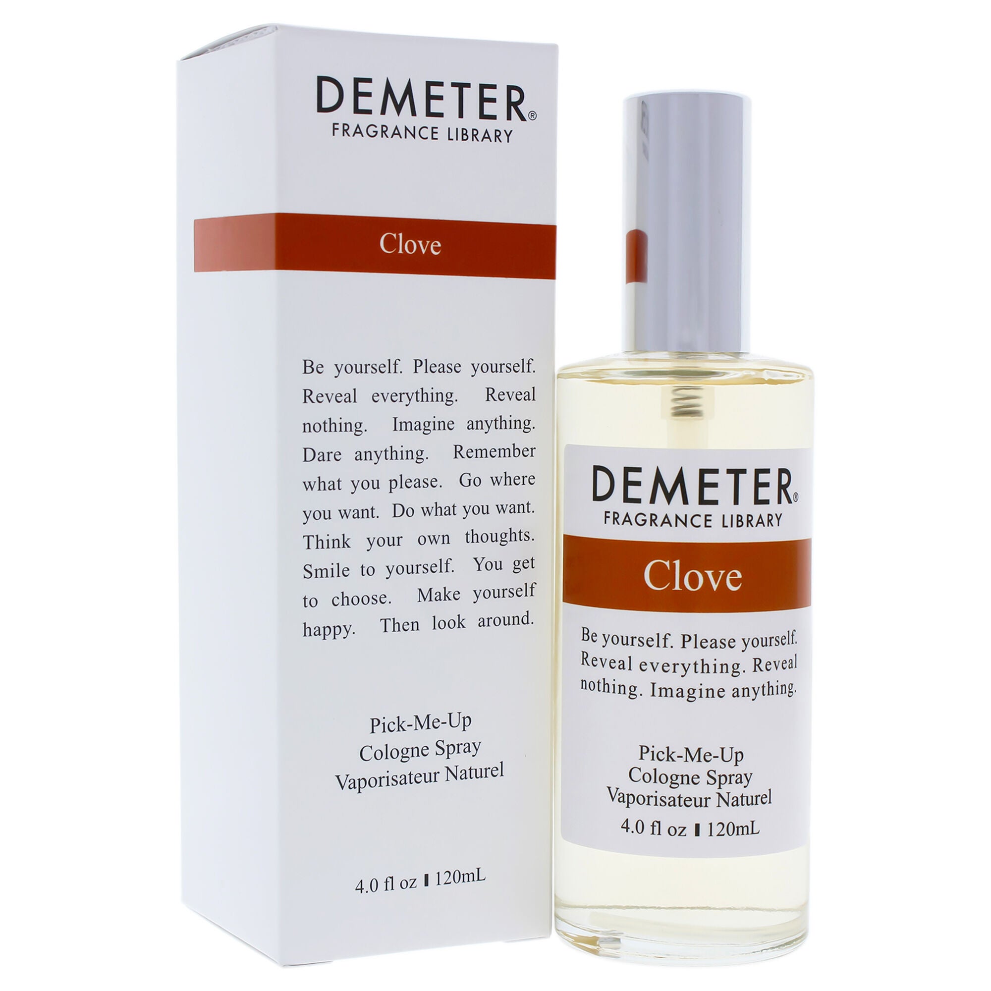 Clove by Demeter for Men - 4 oz Cologne Spray, See Description, hi-res image number 0