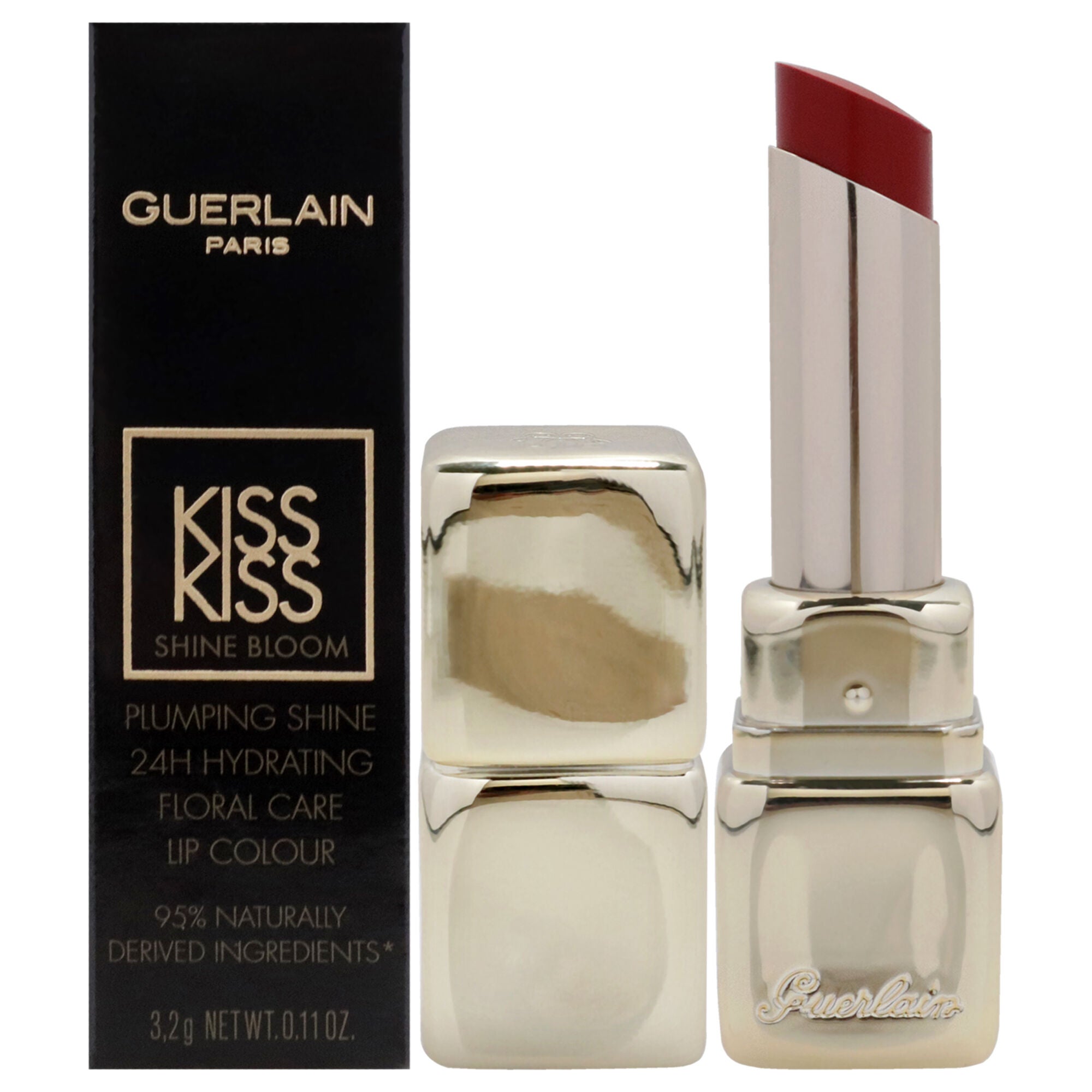 Kiss Kiss Shine Bloom Lipstick - 509 Wild Kiss by Guerlain for Women - 0.11 oz Lipstick, See Description, hi-res image number 0