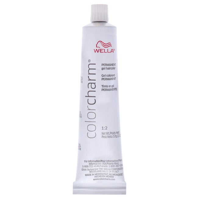 Color Charm Permanent Hair Color Gel - 7W Caramel by Wella for Women - 2 oz Hair Color, NA, alternate image number null