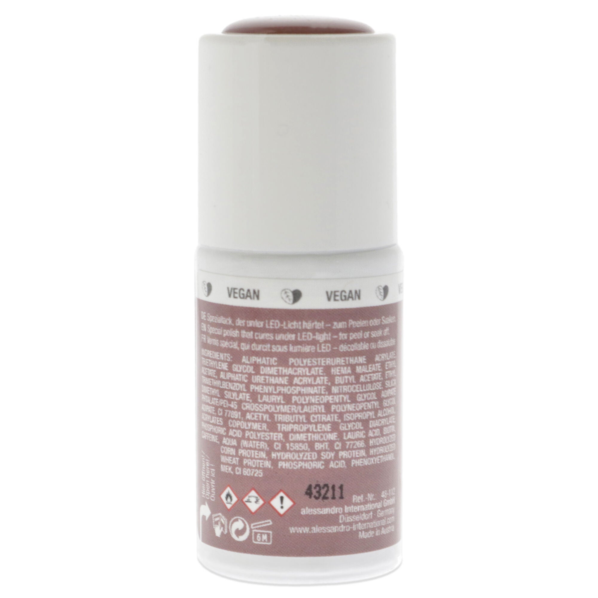 Striplac Peel or Soak - 112 Meet Me In Paris by Alessandro for Women - 0.27 oz Nail Polish, See Description, alternate image number 2