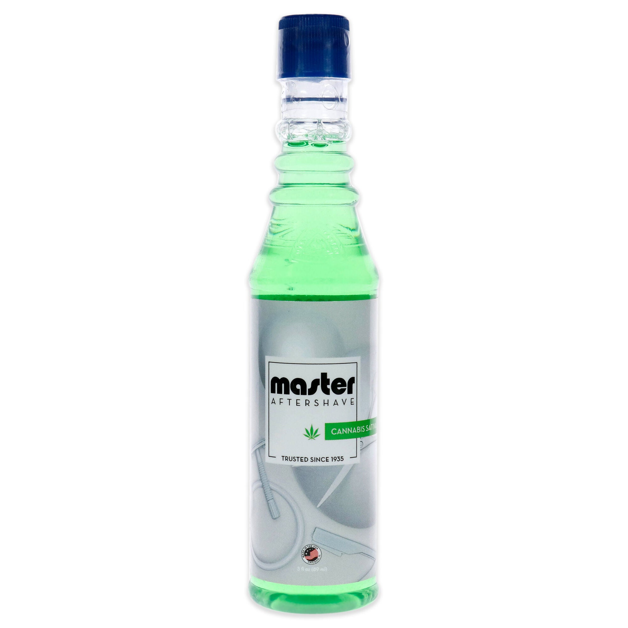 Cannabis Sativa After Shave Lotion by Master Well Comb for Men - 3 oz After Shave Lotion, See Description, hi-res image number 0