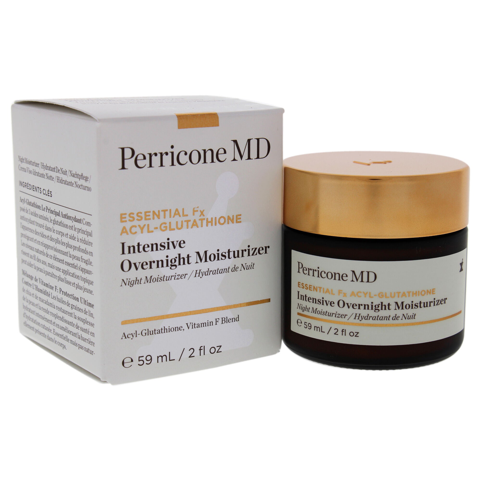 Essential Fx Acyl-Glutathione Intensive Overnight Moisturizer by Perricone MD for Women - 2 oz Moisturizer, See Description, alternate image number 2
