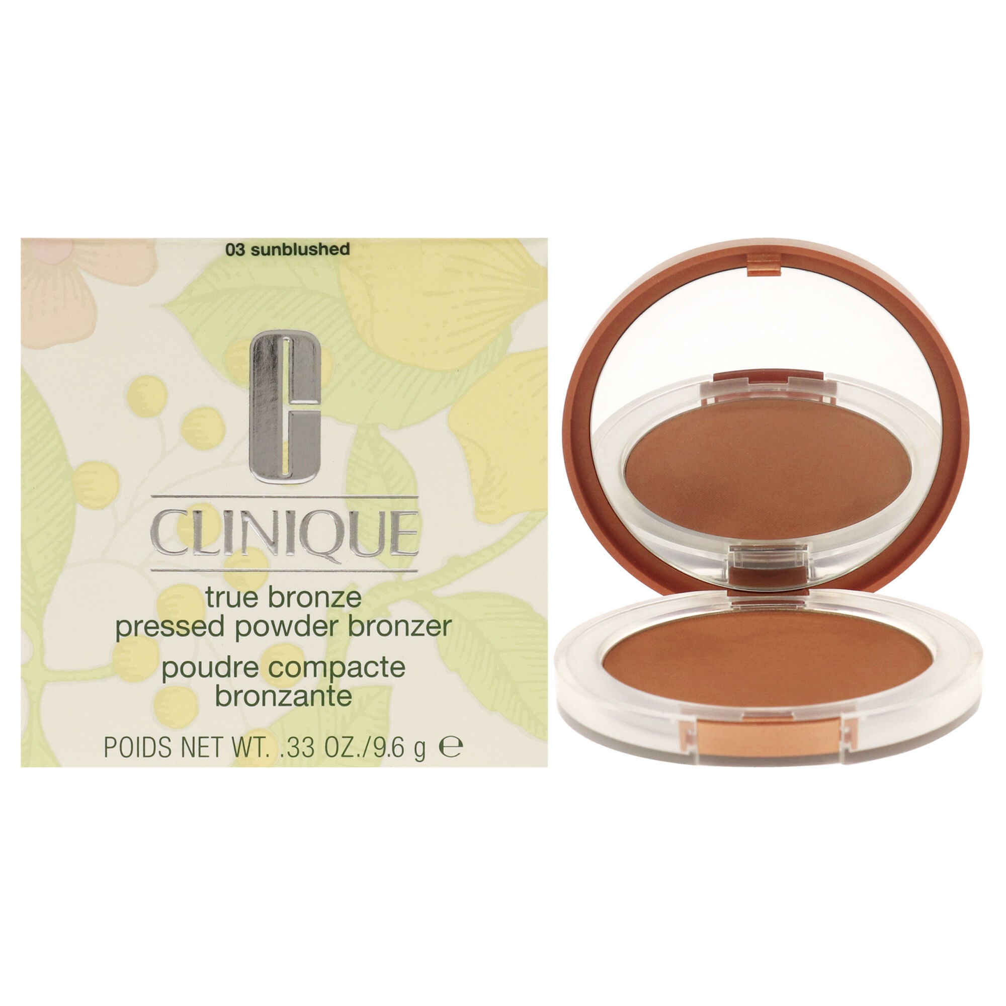 True Bronze Pressed Powder Bronzer - 03 Sunblushed by Clinique for Women - 0.33 oz Powder, See Description, hi-res image number 0