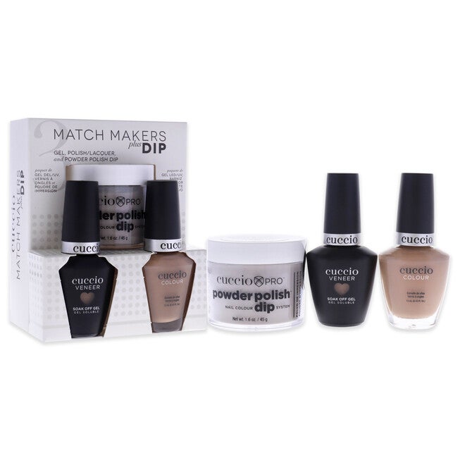 Match Makers Plus Dip - See You Latte by Cuccio Colour for Women - 3 Pc Set, , alternate image number null