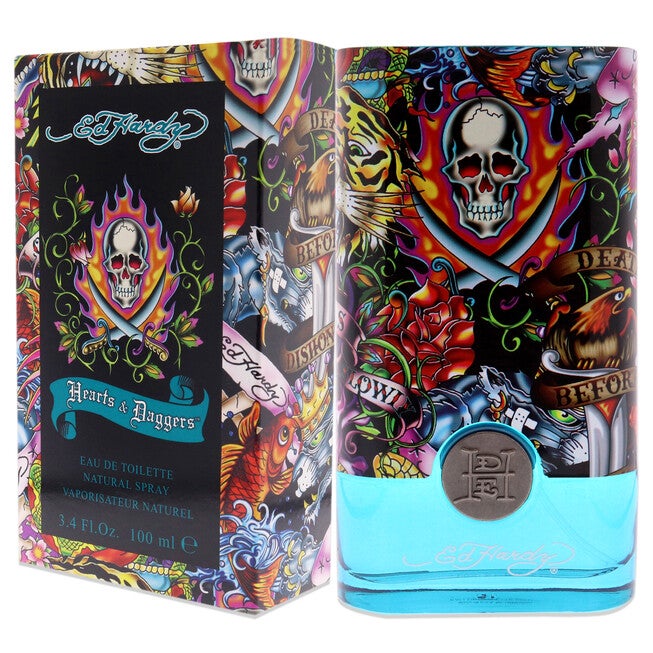 Ed Hardy Hearts and Daggers by Christian Audigier for Men - 3.4 oz EDT Spray, See Description, alternate image number 3